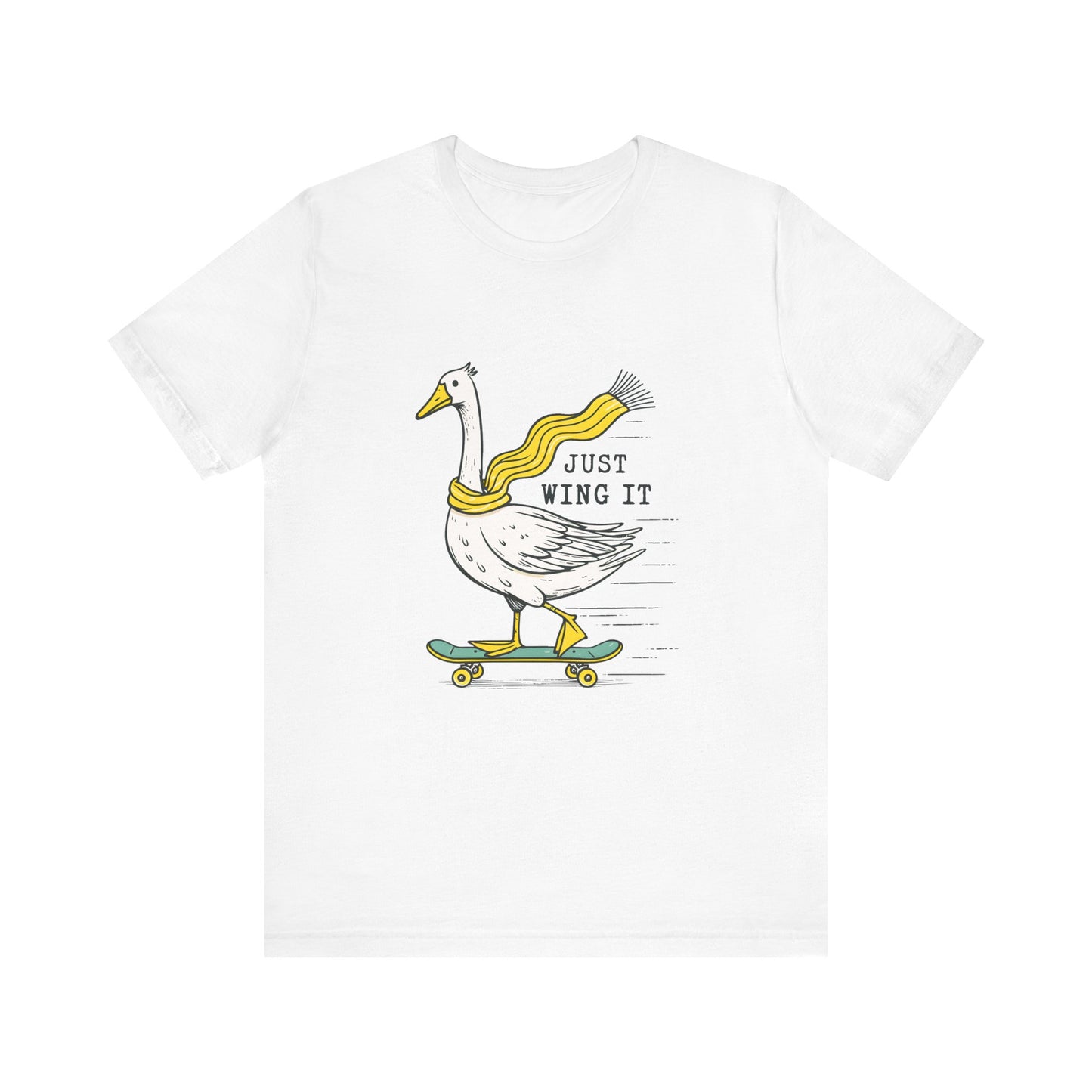 Pun Humor Bird Tee, Bird Lover Gift, Funny Bird Shirt, Skateboard Goose - PopCultureByDesign36