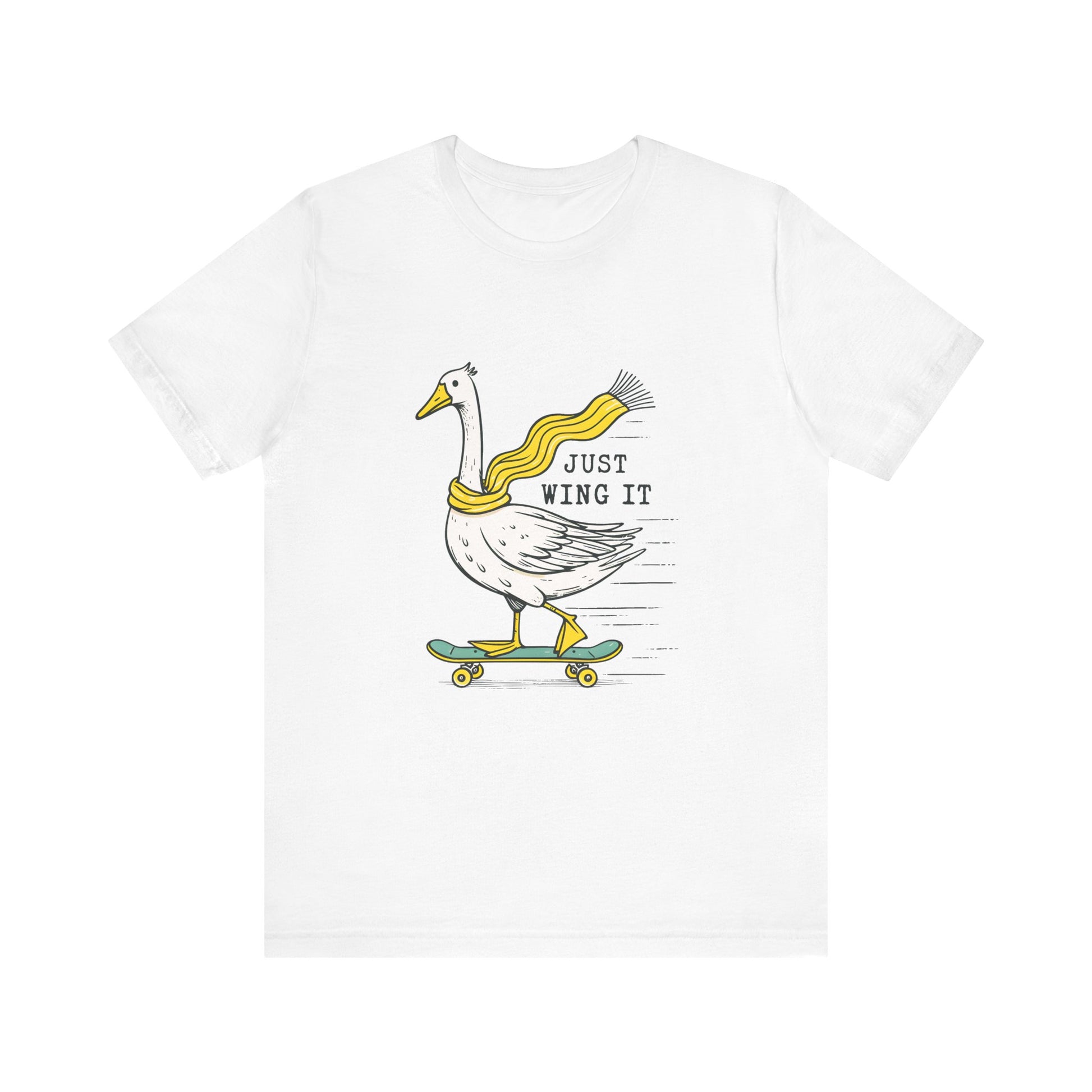 Pun Humor Bird Tee, Bird Lover Gift, Funny Bird Shirt, Skateboard Goose - PopCultureByDesign36