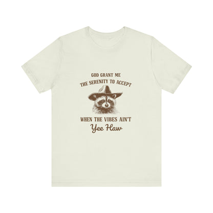Funny Western T Shirt, Wild West Graphic Tee, Trash Panda Shirt - PopCultureByDesign36