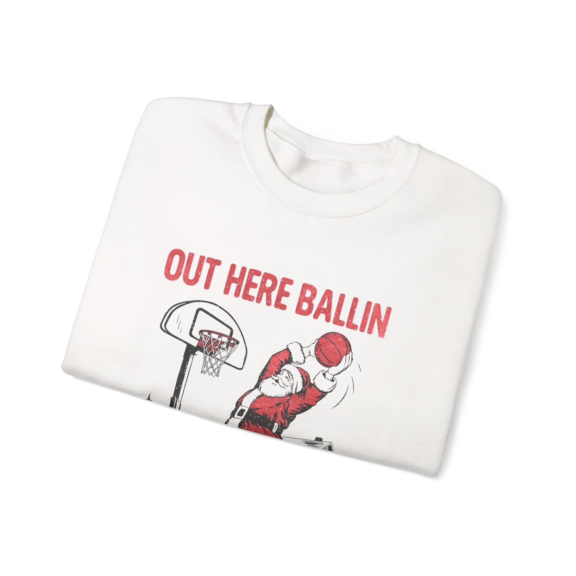 Santa Inspired, Funny Santa Sweatshirt, Retro Santa Sweatshirt - PopCultureByDesign36