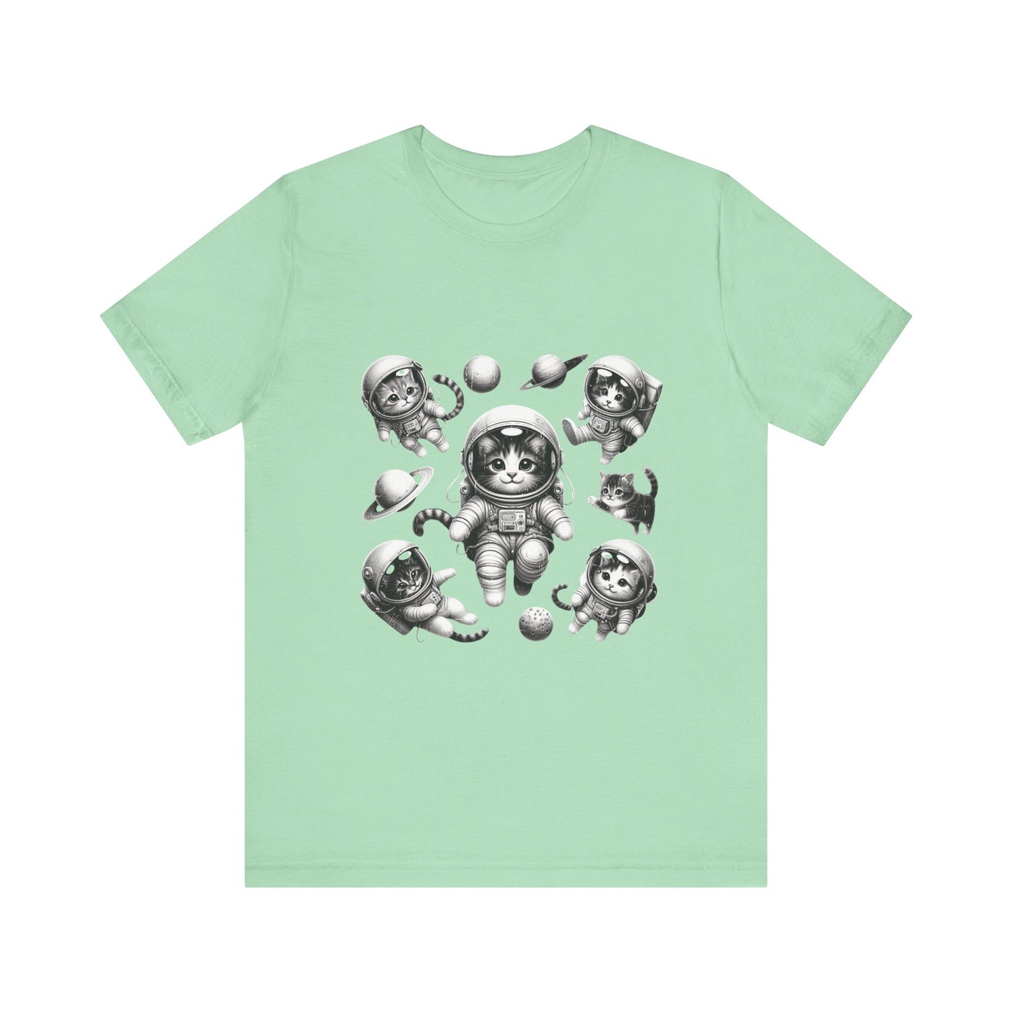 Kittens in Space Shirt, Funny Cat Shirt, Funny Kitten Shirt - PopCultureByDesign36