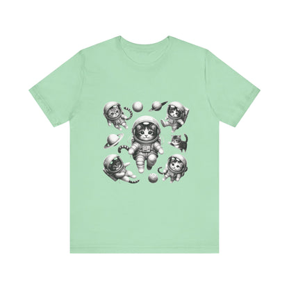 Kittens in Space Shirt, Funny Cat Shirt, Funny Kitten Shirt - PopCultureByDesign36