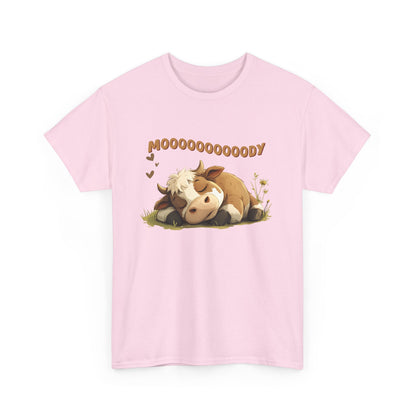 Mooooody shirt, Moody shirt, Funny Cow shirt, Cow shirt - PopCultureByDesign36
