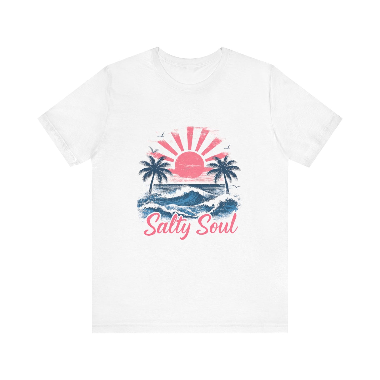 Retro Salty Soul Shirt, Summer Salty Soul T-shirt, Trendy Summer Shirt - PopCultureByDesign36
