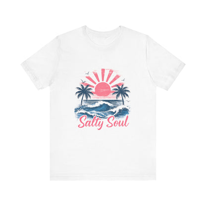 Retro Salty Soul Shirt, Summer Salty Soul T-shirt, Trendy Summer Shirt - PopCultureByDesign36