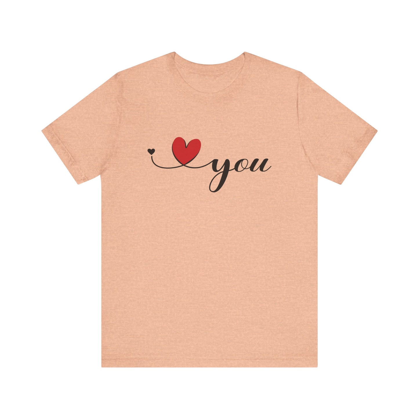 I Love You Shirt, Love Shirt, Valentines Day Shirt, I Love You Minimalist Shirt - PopCultureByDesign36