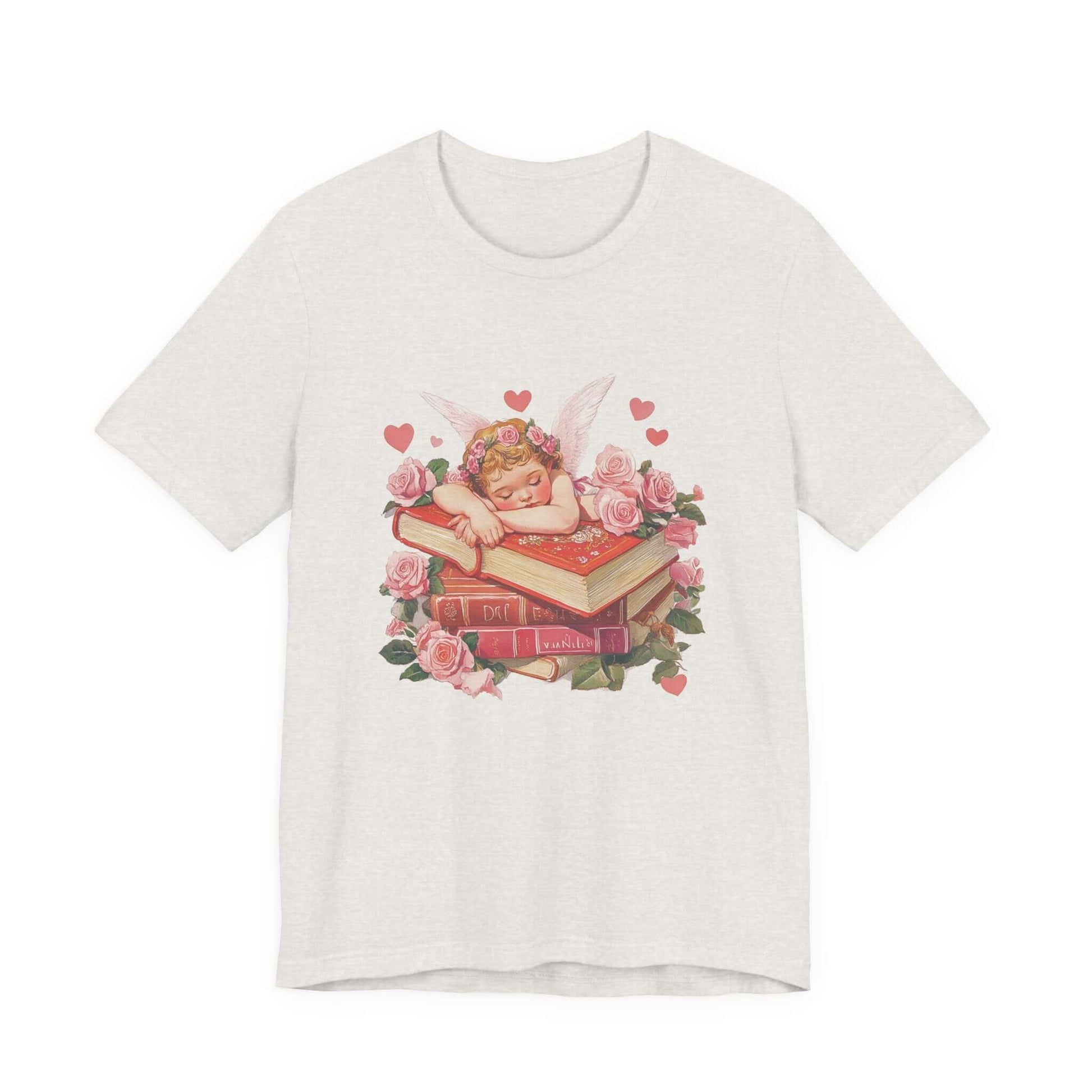 Reading Cupid Shirt, Funny Cupid Shirt, Cupid Love Shirt, Book Reader Shirt - PopCultureByDesign36