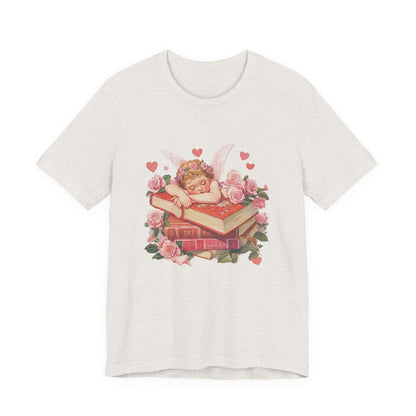 Reading Cupid Shirt, Funny Cupid Shirt, Cupid Love Shirt, Book Reader Shirt - PopCultureByDesign36