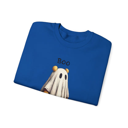 Retro Boo Ghost Halloween Sweatshirt, Halloween sweatshirt, Spooky Season - PopCultureByDesign36