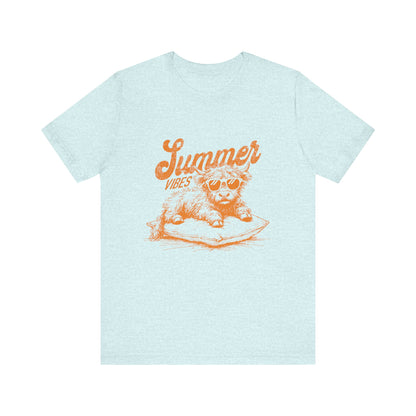 Summer Vibes Highland Cow Shirt, Western Shirt, Cow Shirt - PopCultureByDesign36