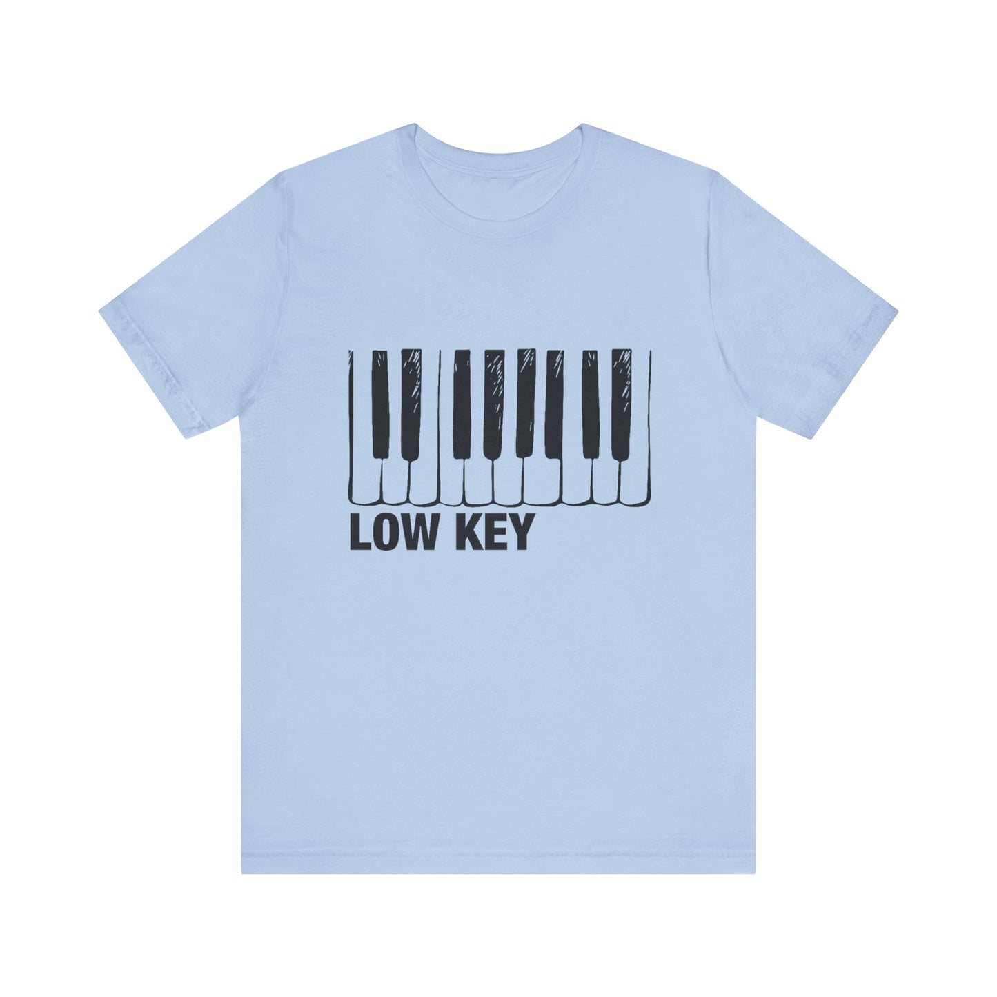 Funny Piano Player Shirt, Low Key Tee, Slang shirt, Piano Students - PopCultureByDesign36