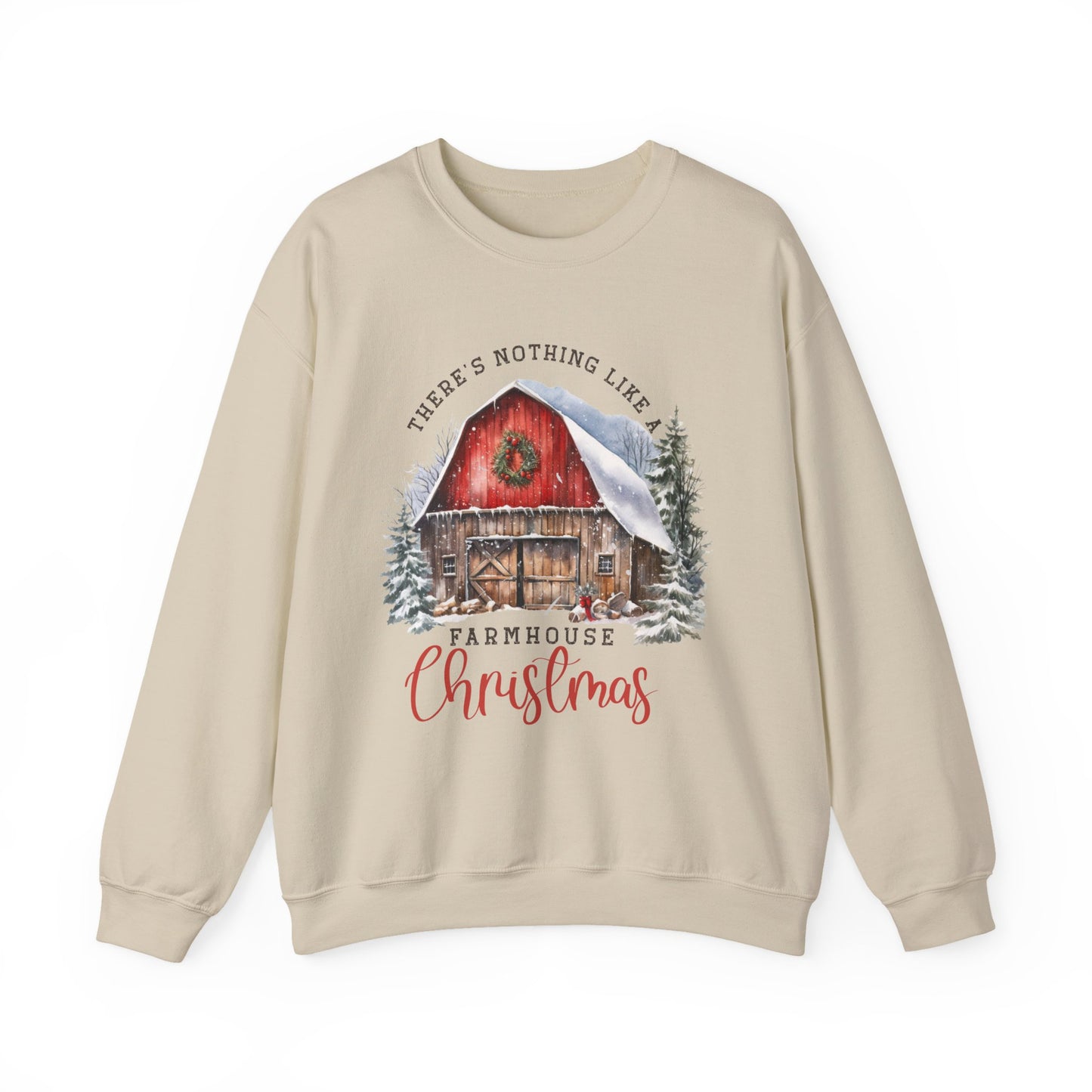 Nothing Like A Farmhouse Christmas, Country Farm Christmas shirt, Country Farm - PopCultureByDesign36