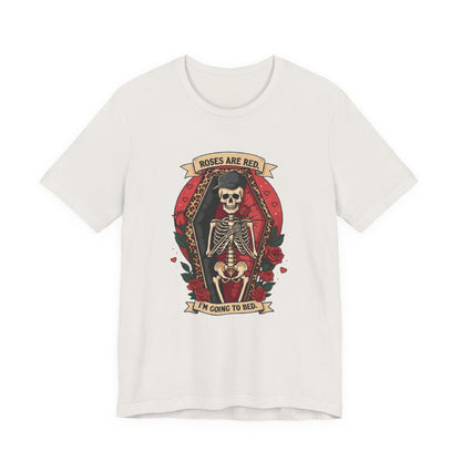 Valentine's Day Shirt, Funny Skeleton Valentines Shirt, I'm Dead Inside - PopCultureByDesign36