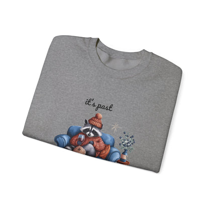 Funny Raccoon Sweatshirt, Cute Christmas Raccoon Sweatshirt, Christmas Sweatshirt - PopCultureByDesign36