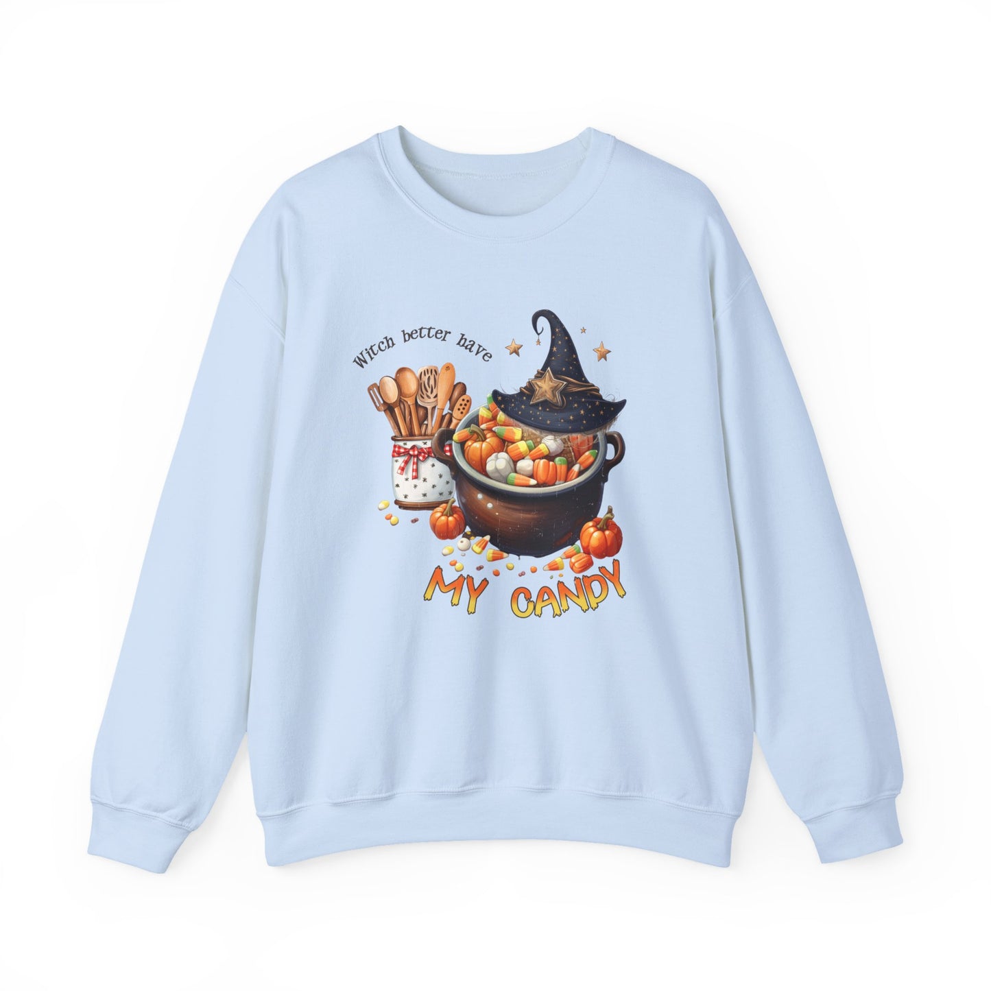 Halloween Trick or Treat Sweatshirt, Halloween Candy Sweatshirt - PopCultureByDesign36