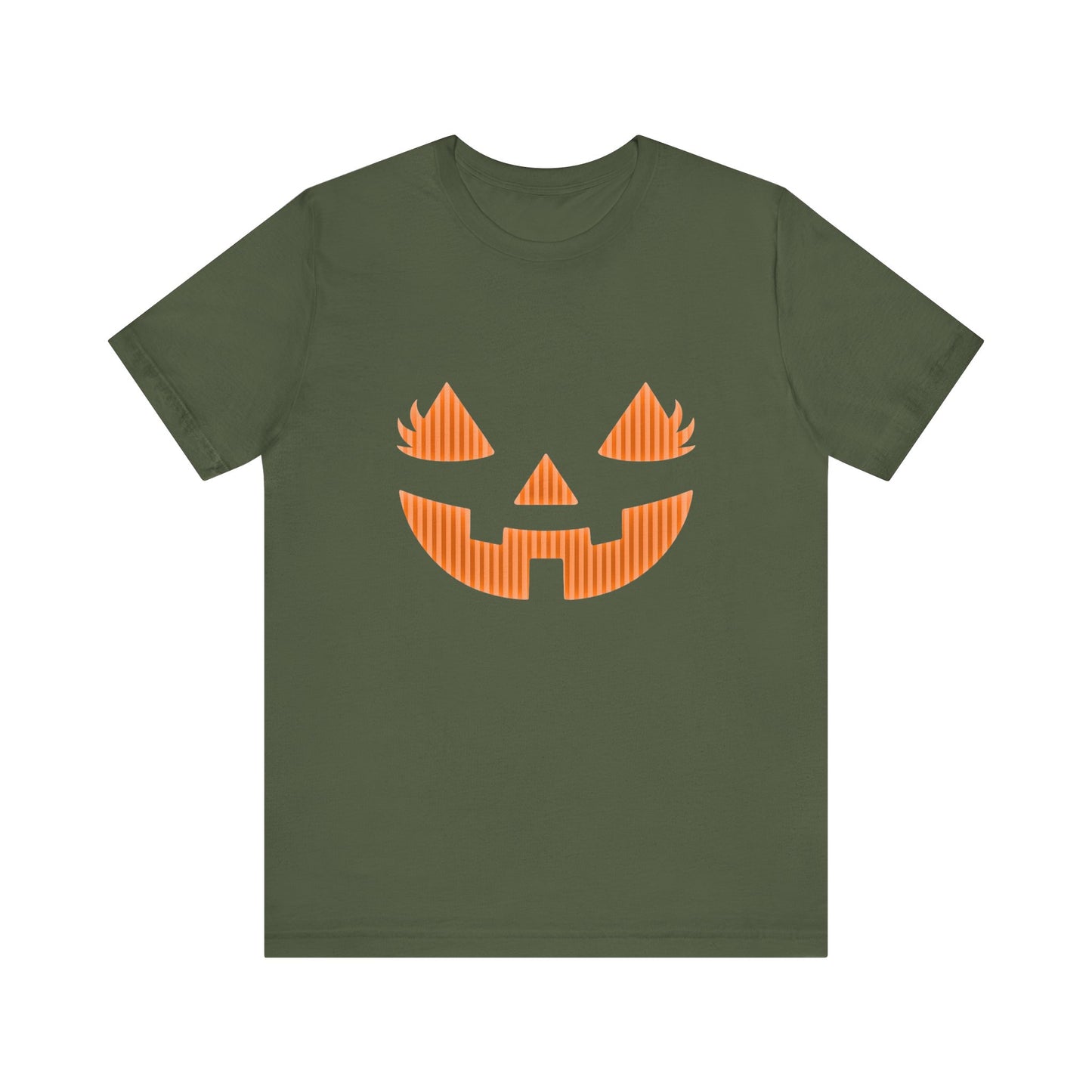 Halloween Pumpkin Tee, Spooky Shirt, Fall T-Shirt, Pumpkin Face Top - PopCultureByDesign36