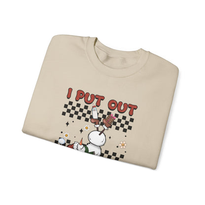 I Put Out For Santa Sweatshirt, Funny Christmas Sweatshirt, Funny XMas - PopCultureByDesign36