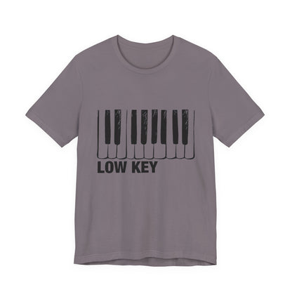 Funny Piano Player Shirt, Low Key Tee, Slang shirt, Piano Students - PopCultureByDesign36
