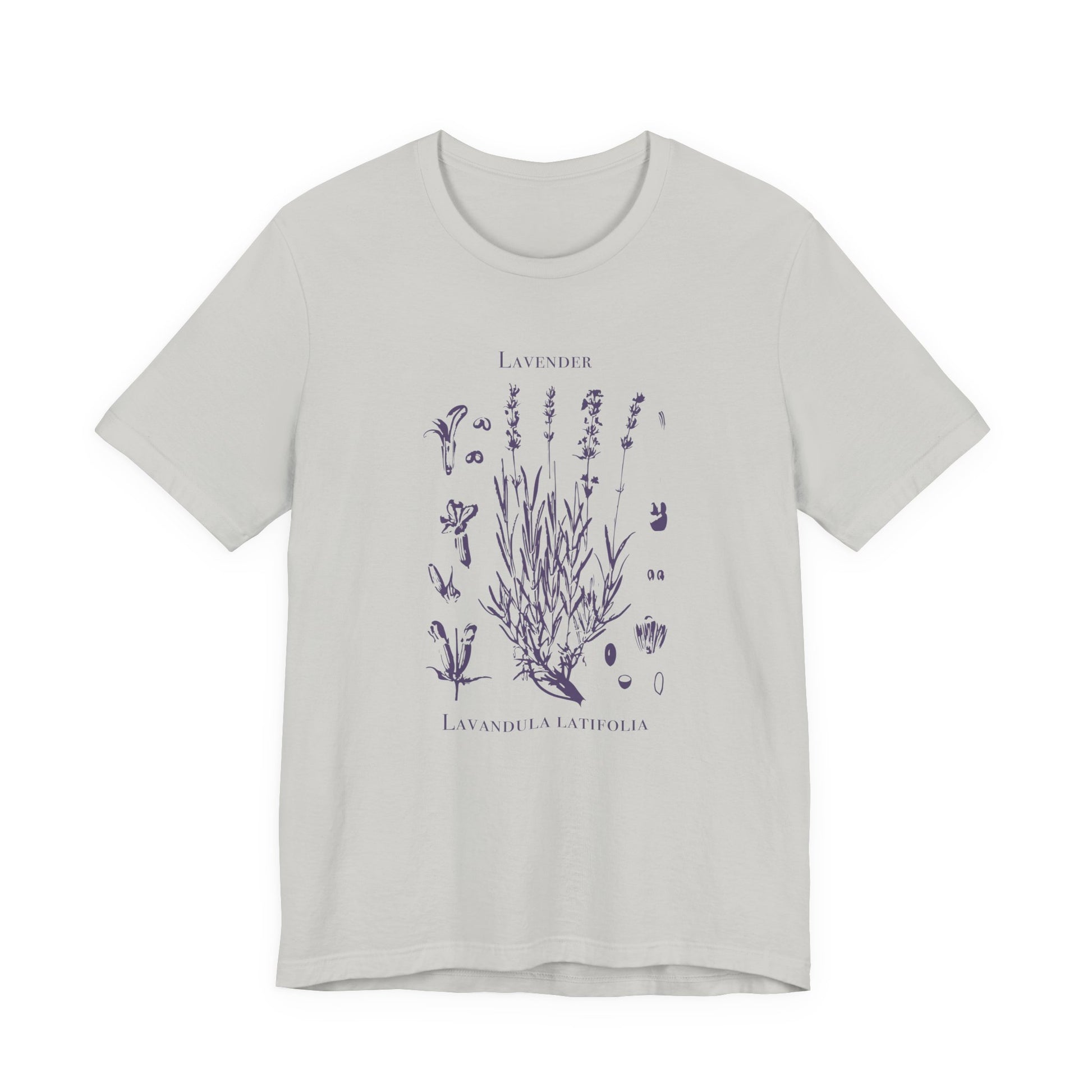 Retro Lavender Adult Shirt, Wildflowers Nature Shirt, Botanical Shirt - PopCultureByDesign36