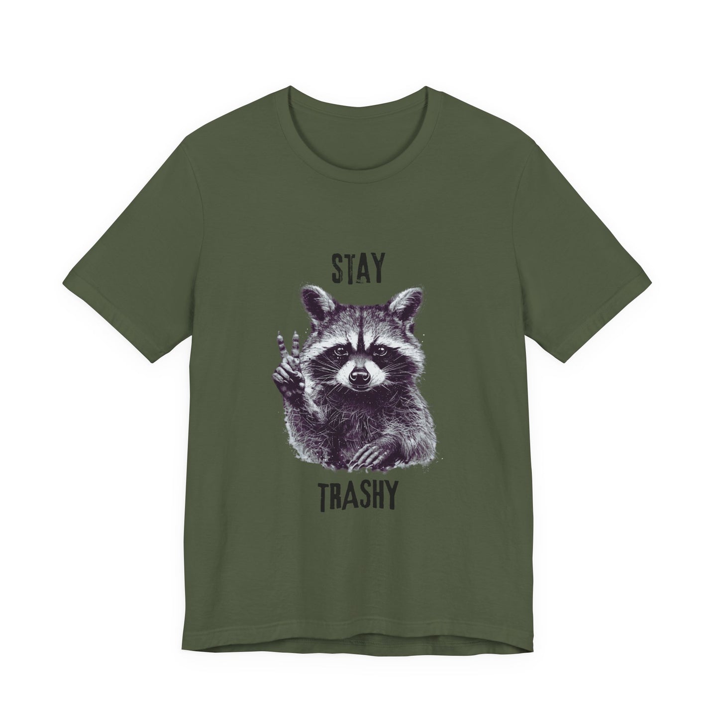 Stay Trashy Raccoon Shirt, Raccoon Shirt Funny, Cool Vintage Style Raccoon Shirt - PopCultureByDesign36