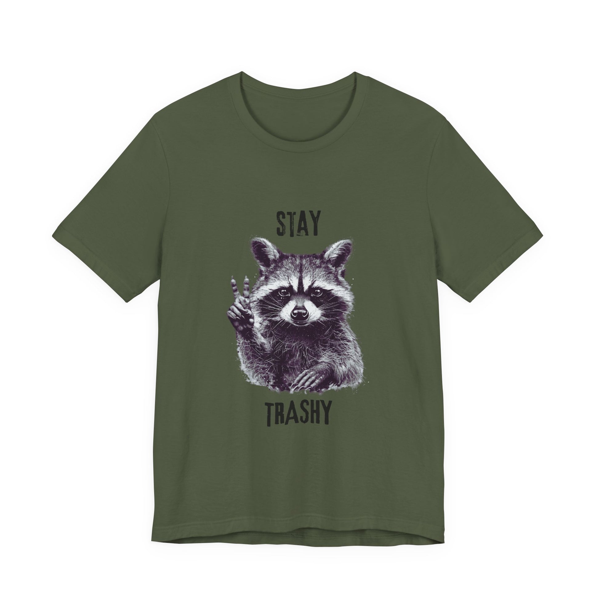 Stay Trashy Raccoon Shirt, Raccoon Shirt Funny, Cool Vintage Style Raccoon Shirt - PopCultureByDesign36