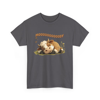 Mooooody shirt, Moody shirt, Funny Cow shirt, Cow shirt - PopCultureByDesign36