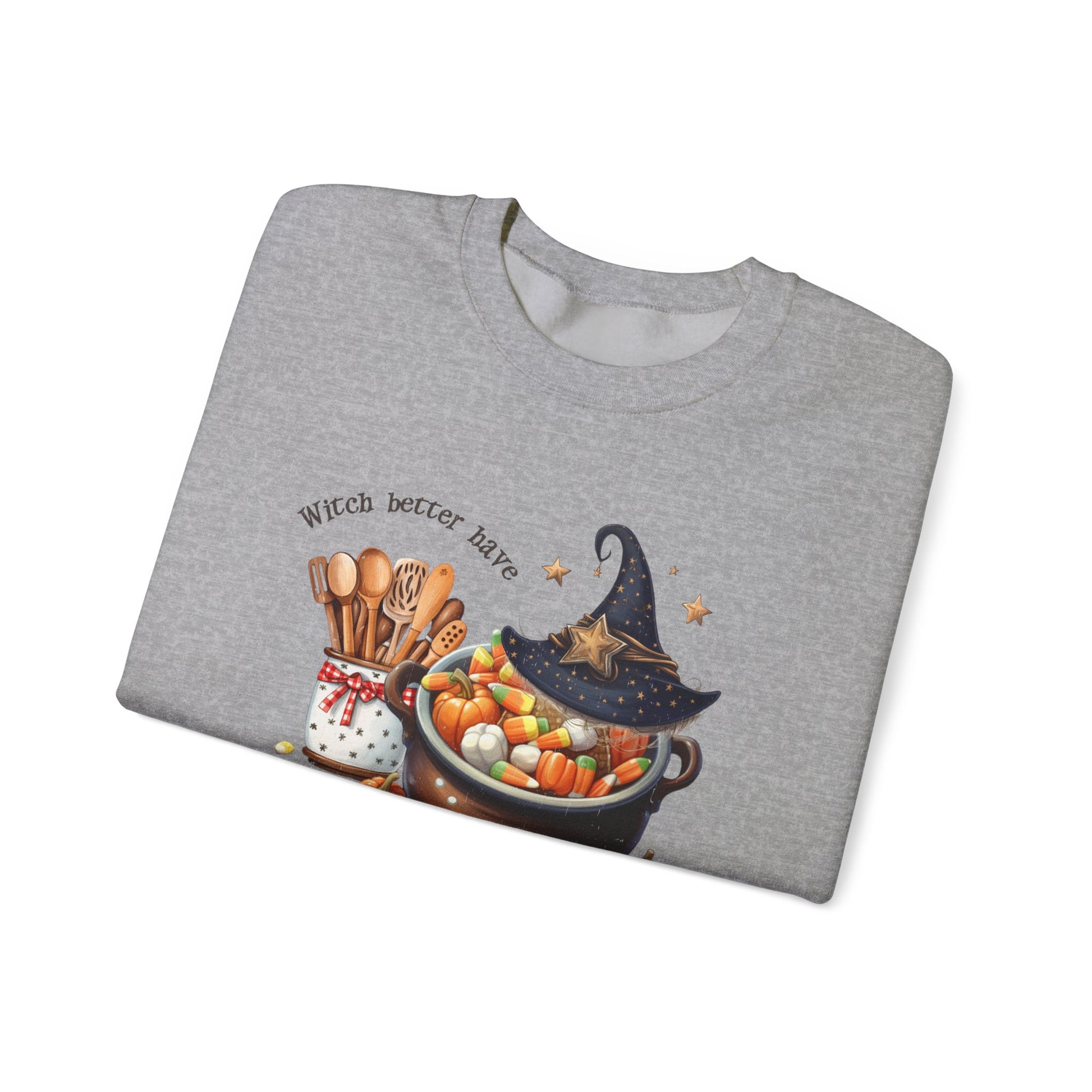 Halloween Trick or Treat Sweatshirt, Halloween Candy Sweatshirt - PopCultureByDesign36