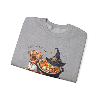 Halloween Trick or Treat Sweatshirt, Halloween Candy Sweatshirt - PopCultureByDesign36