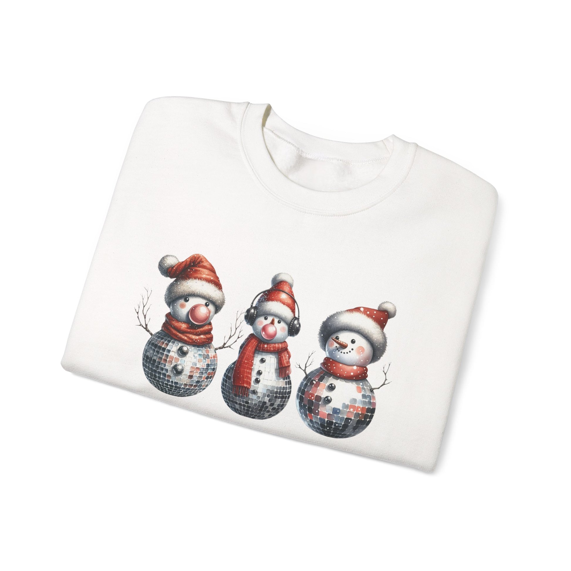 Christmas Snowman Sweatshirt, Christmas Sweatshirt,Family Christmas Sweatshirt - PopCultureByDesign36