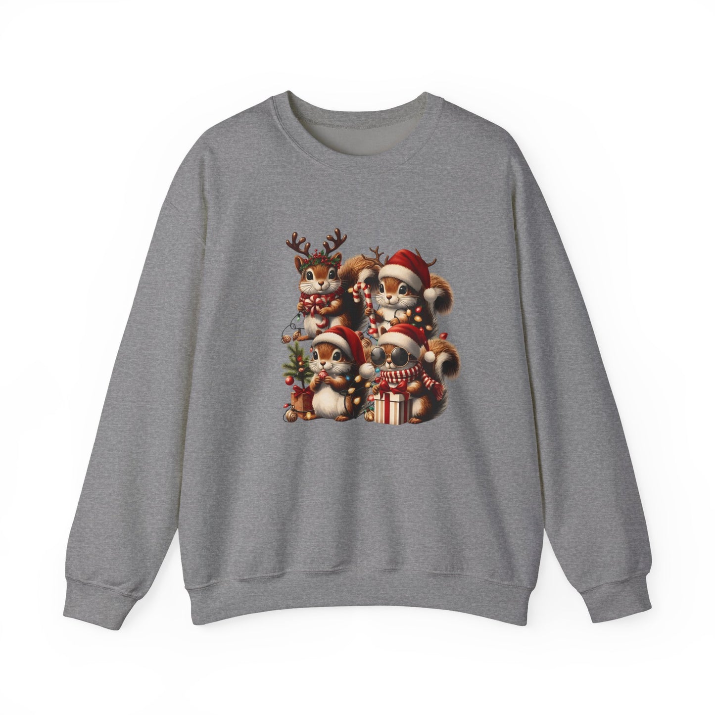 Funny Chipmunks Nut House Christmas Tee Shirt, Chipmunk Xmas Holiday Shirts - PopCultureByDesign36