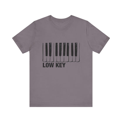 Funny Piano Player Shirt, Low Key Tee, Slang shirt, Piano Students - PopCultureByDesign36