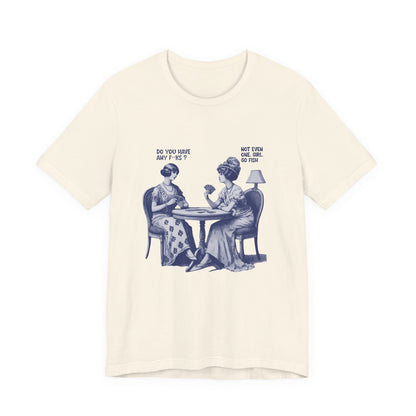 Funny Card Playing Tee, Card Playing Lovers Tee, Vintage Style Top - PopCultureByDesign36