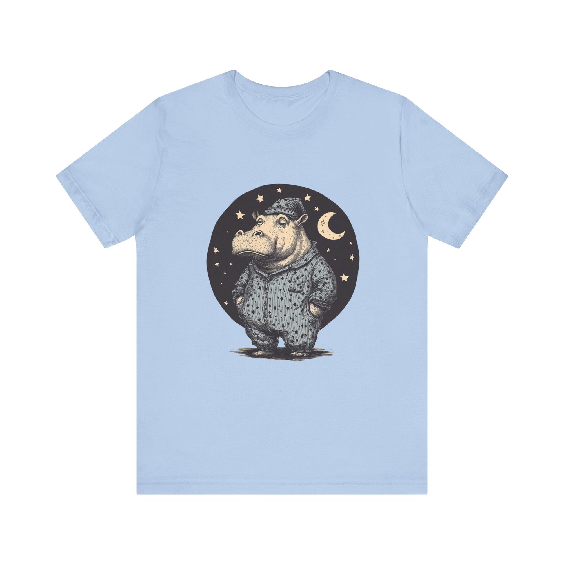 Sleepy Hippo Shirt, Funny Hippo Shirt, Cute Hippo Shirt - PopCultureByDesign36