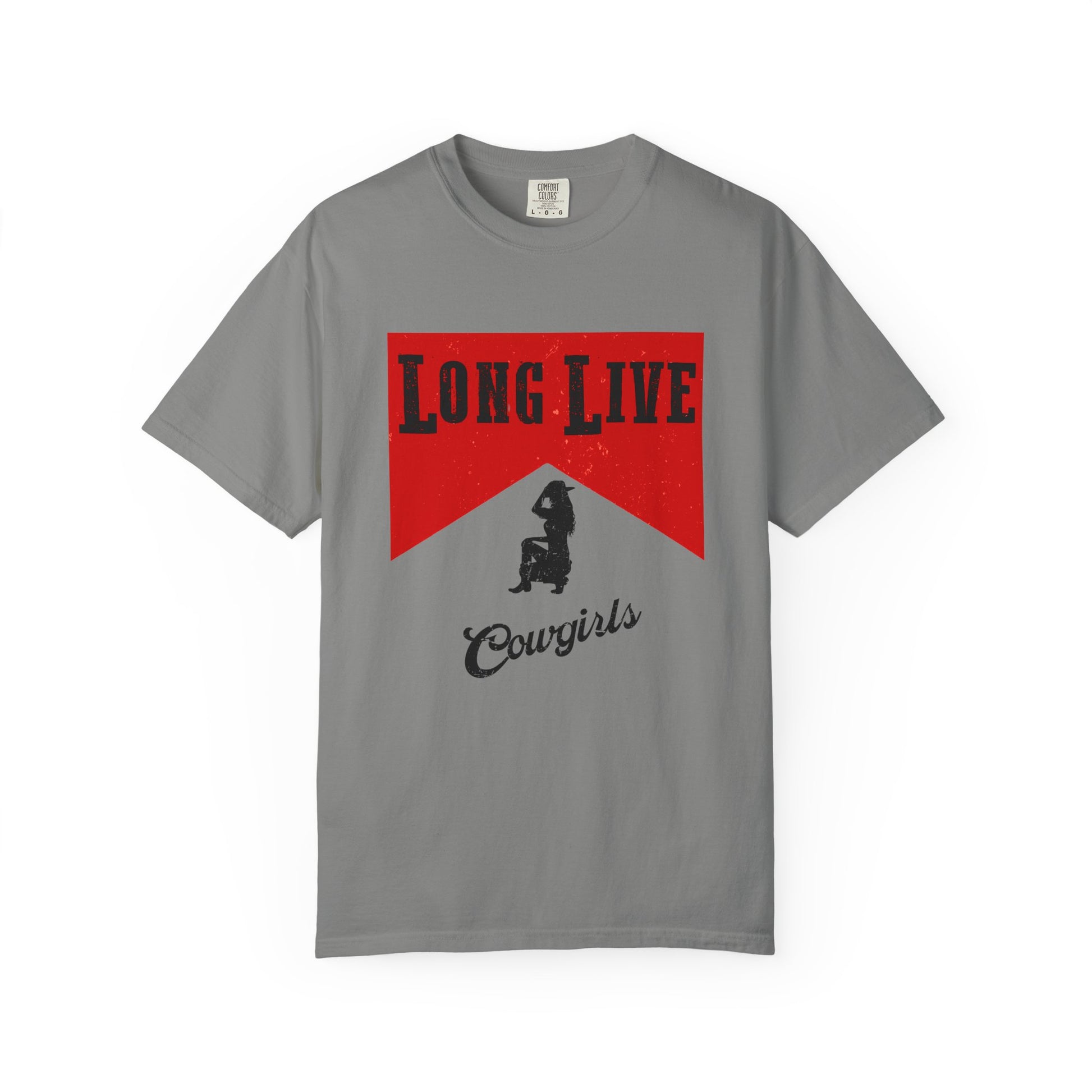 Comfort Colors Long Live Cowgirls western graphic shirt, Rodeo shirt - PopCultureByDesign36