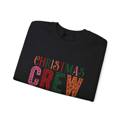 Christmas Crew Sweatshirt, Winter Festive Sweater, Xmas Gift Idea - PopCultureByDesign36