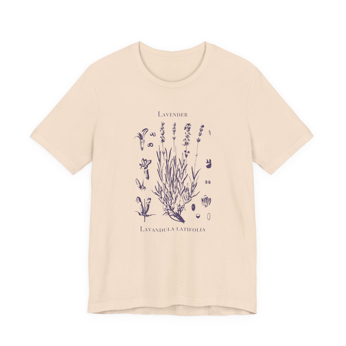 Retro Lavender Adult Shirt, Wildflowers Nature Shirt, Botanical Shirt - PopCultureByDesign36