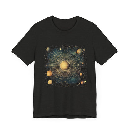 Space Galaxy T-Shirt, Solar System Tee, Astronomy Shirt - PopCultureByDesign36