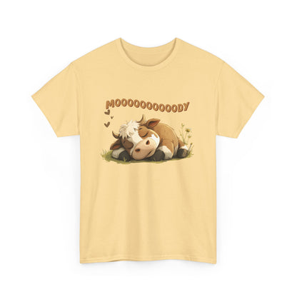 Mooooody shirt, Moody shirt, Funny Cow shirt, Cow shirt - PopCultureByDesign36