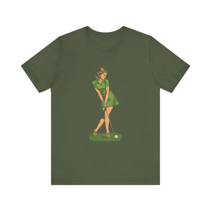 Funny Women Golf Shirt, Funny Golf Lover Shirt, Vintage Golf - PopCultureByDesign36