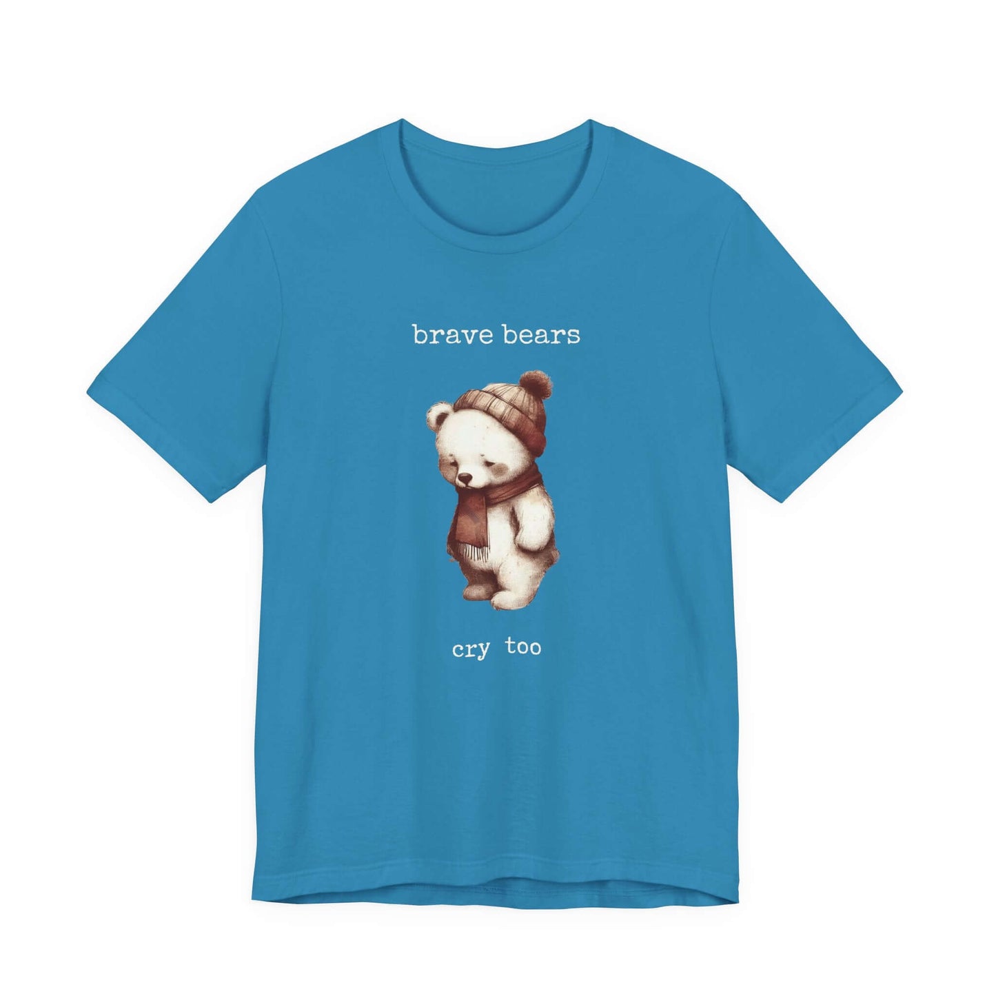 Brave Bears Cry Too Shirt, Vintage Bear Shirt, My tummy Hurts Shirt - PopCultureByDesign36