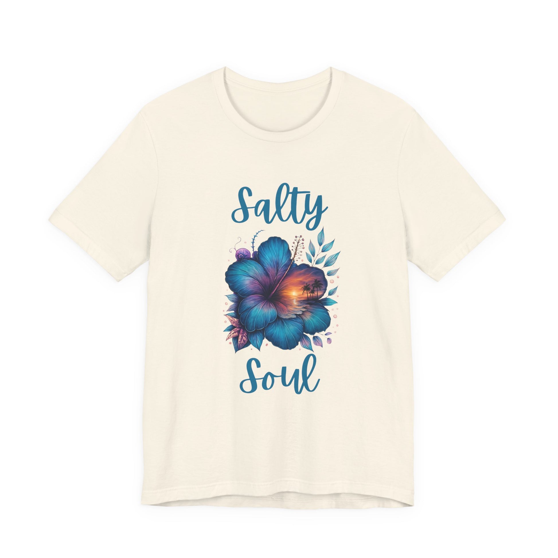 Summer Salty Soul T-shirt, Trendy Summer Shirt, Retro Summer T-shirt - PopCultureByDesign36