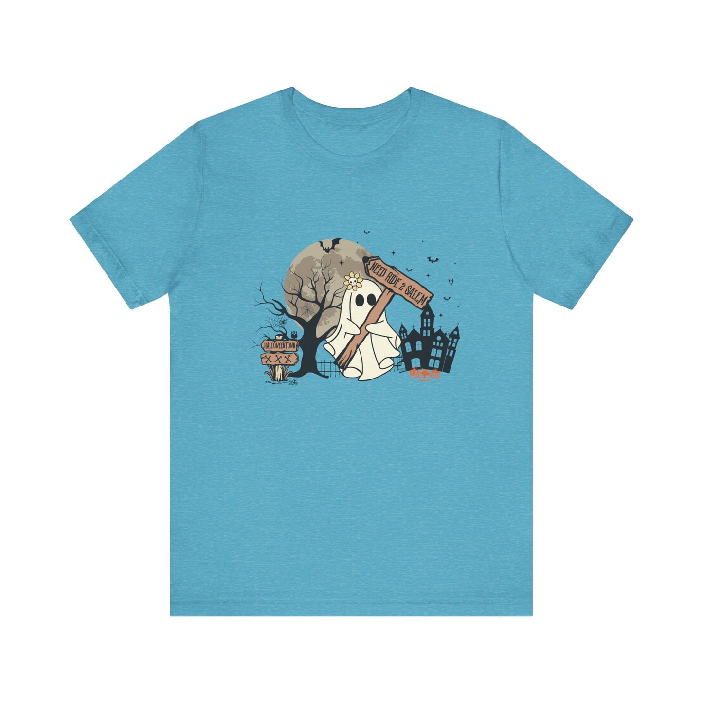 Funny Ghost Needing a Ride, Funny Ghost Shirt, Hitchhiking Ghost Shirt - PopCultureByDesign36