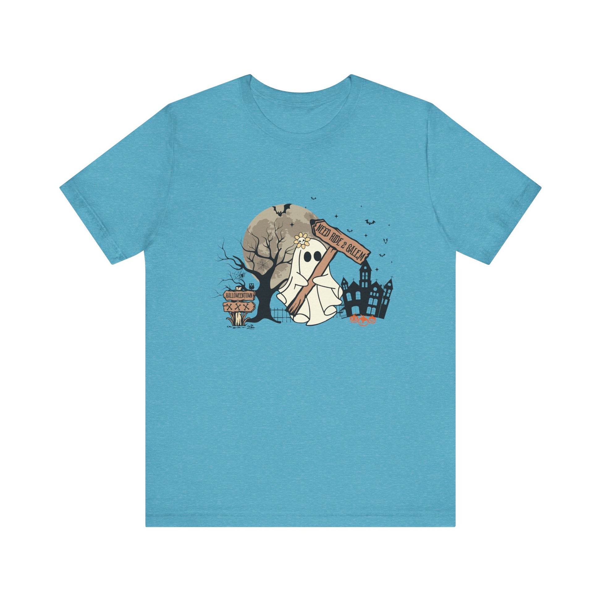 Funny Ghost Needing a Ride, Funny Ghost Shirt, Hitchhiking Ghost Shirt - PopCultureByDesign36