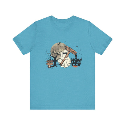 Funny Ghost Needing a Ride, Funny Ghost Shirt, Hitchhiking Ghost Shirt - PopCultureByDesign36