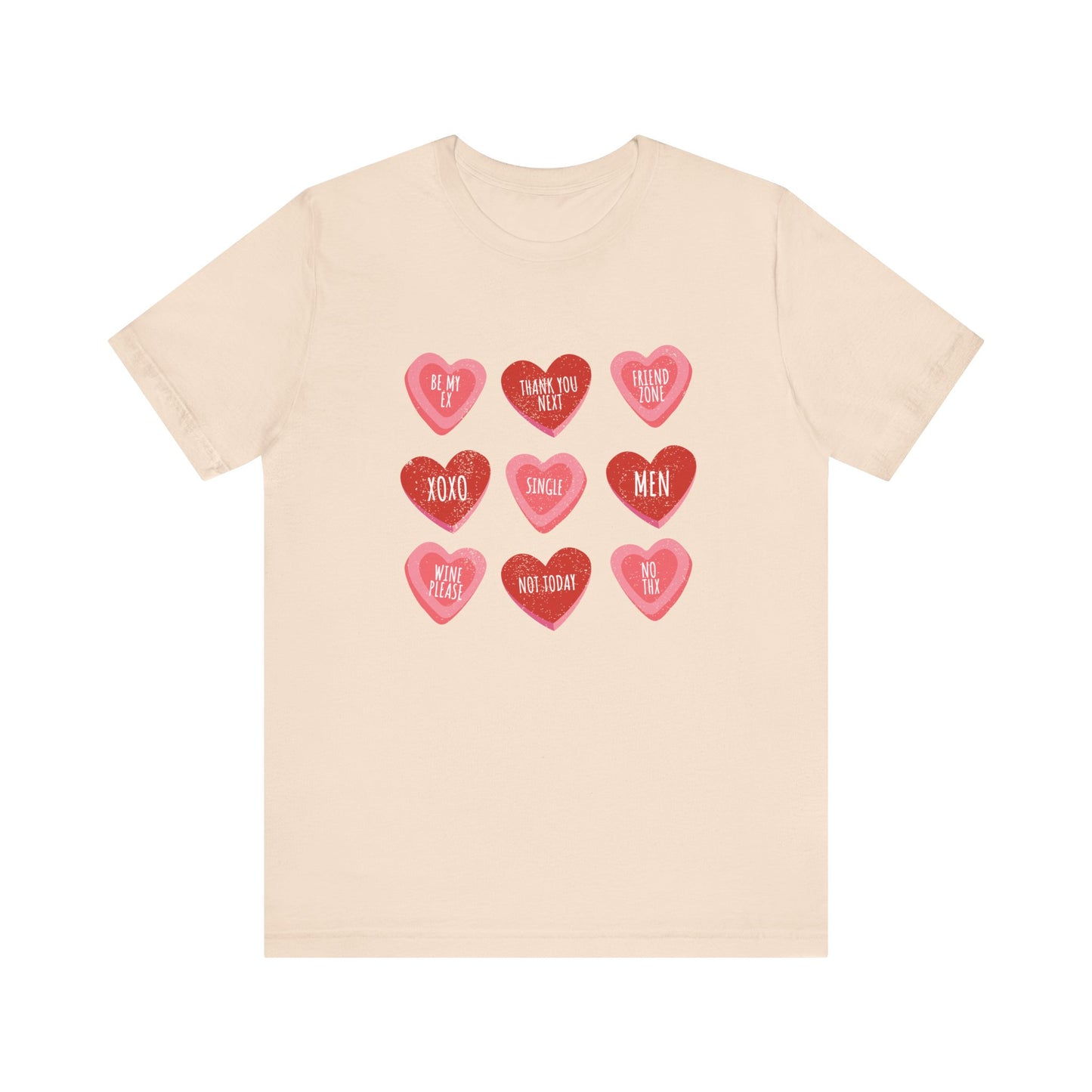 Candy Heart Shirt, Valentine's Day Gift, Conversation Hearts Shirt - PopCultureByDesign36