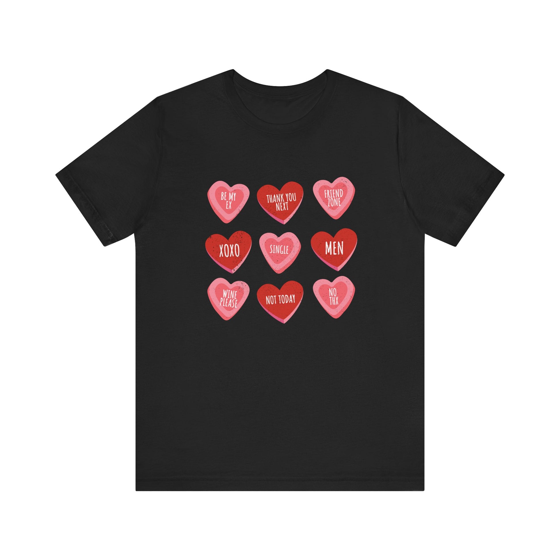 Candy Heart Shirt, Valentine's Day Gift, Conversation Hearts Shirt - PopCultureByDesign36