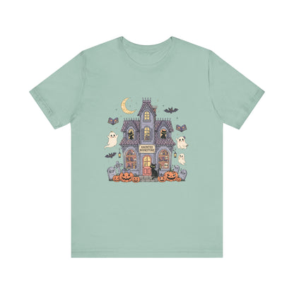 Funny Ghost Haunted House Shirt, Cute Ghost Shirt, Funny Ghost Shirt - PopCultureByDesign36