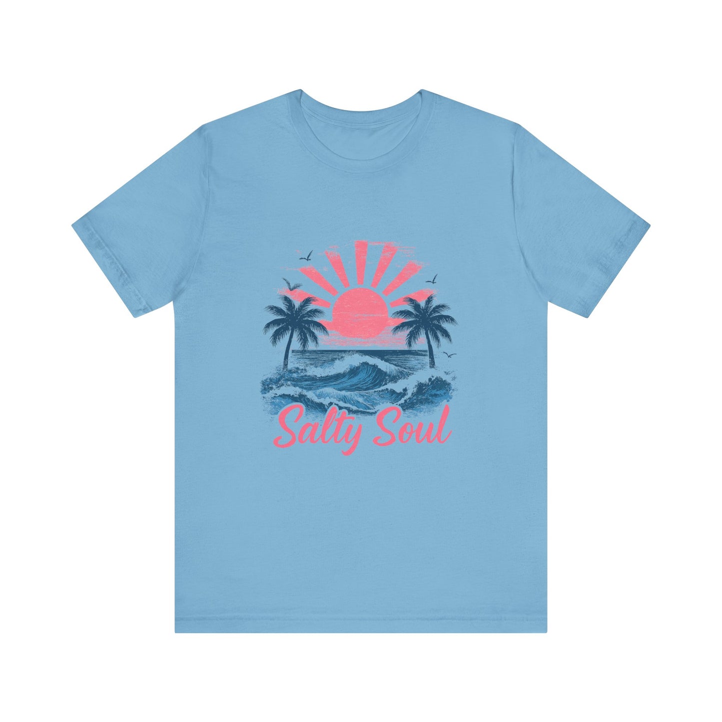 Retro Salty Soul Shirt, Summer Salty Soul T-shirt, Trendy Summer Shirt - PopCultureByDesign36