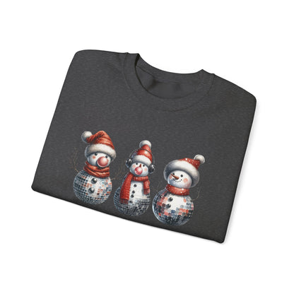 Christmas Snowman Sweatshirt, Christmas Sweatshirt,Family Christmas Sweatshirt - PopCultureByDesign36