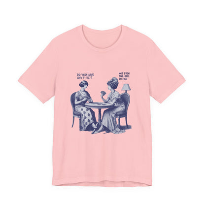 Funny Card Playing Tee, Card Playing Lovers Tee, Vintage Style Top - PopCultureByDesign36